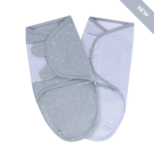 Ely's & Co. - 2 Pack Adjustable Swaddles