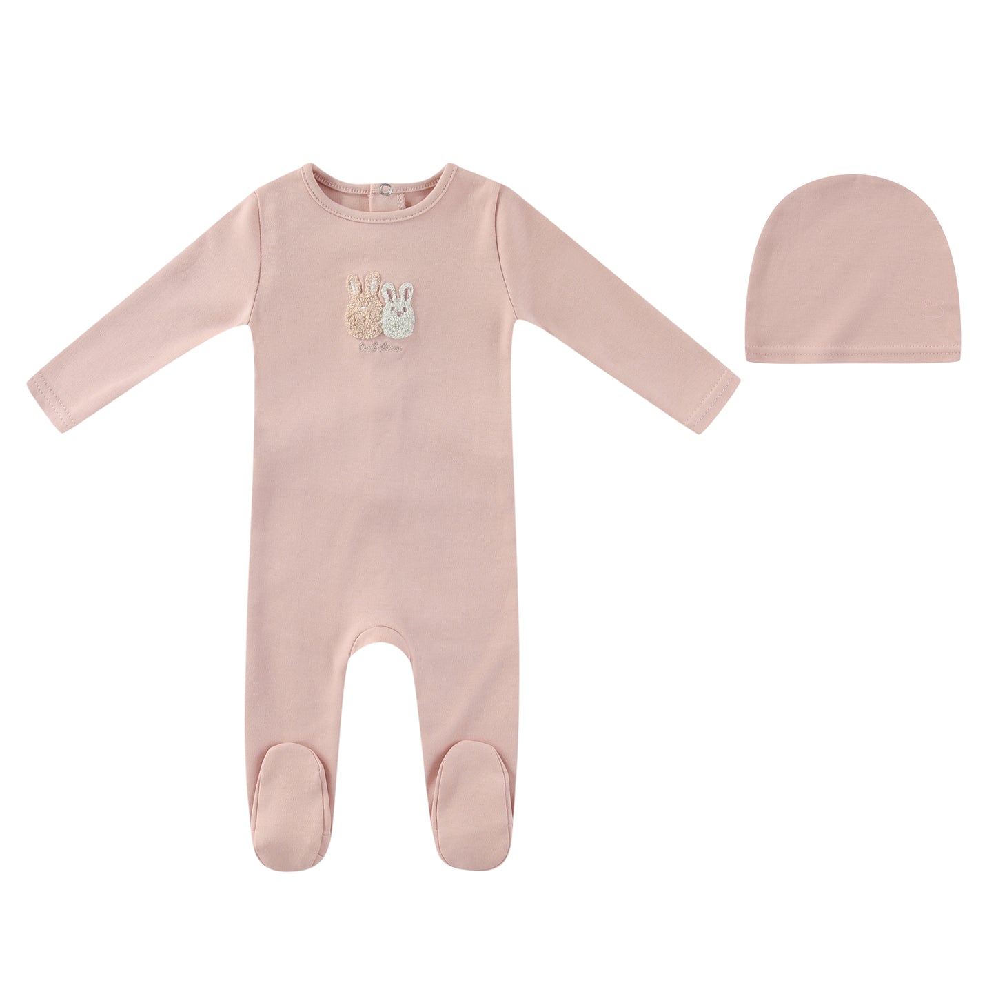 Mini Label Sherpa Bunny Footie