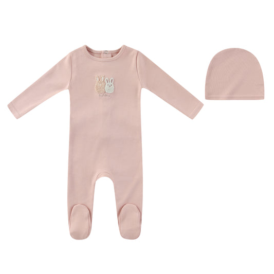 Mini Label Sherpa Bunny Footie