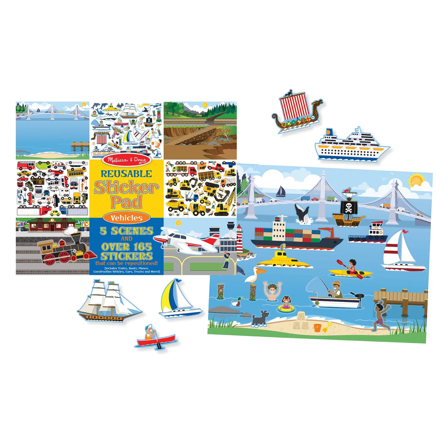Melissa and Doug Reusable Sticker Pad