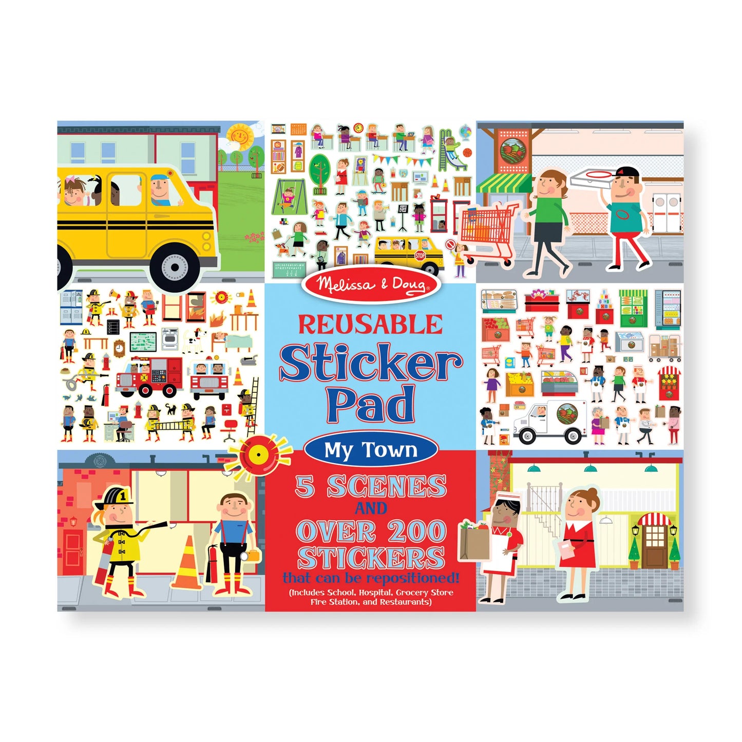 Melissa and Doug Reusable Sticker Pad