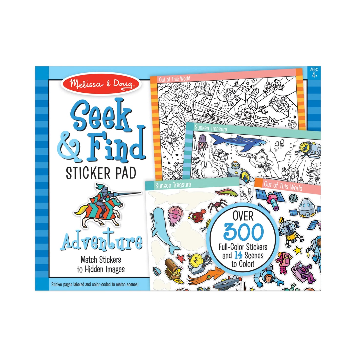 Melissa and Doug Seek & Find Sticker Pad