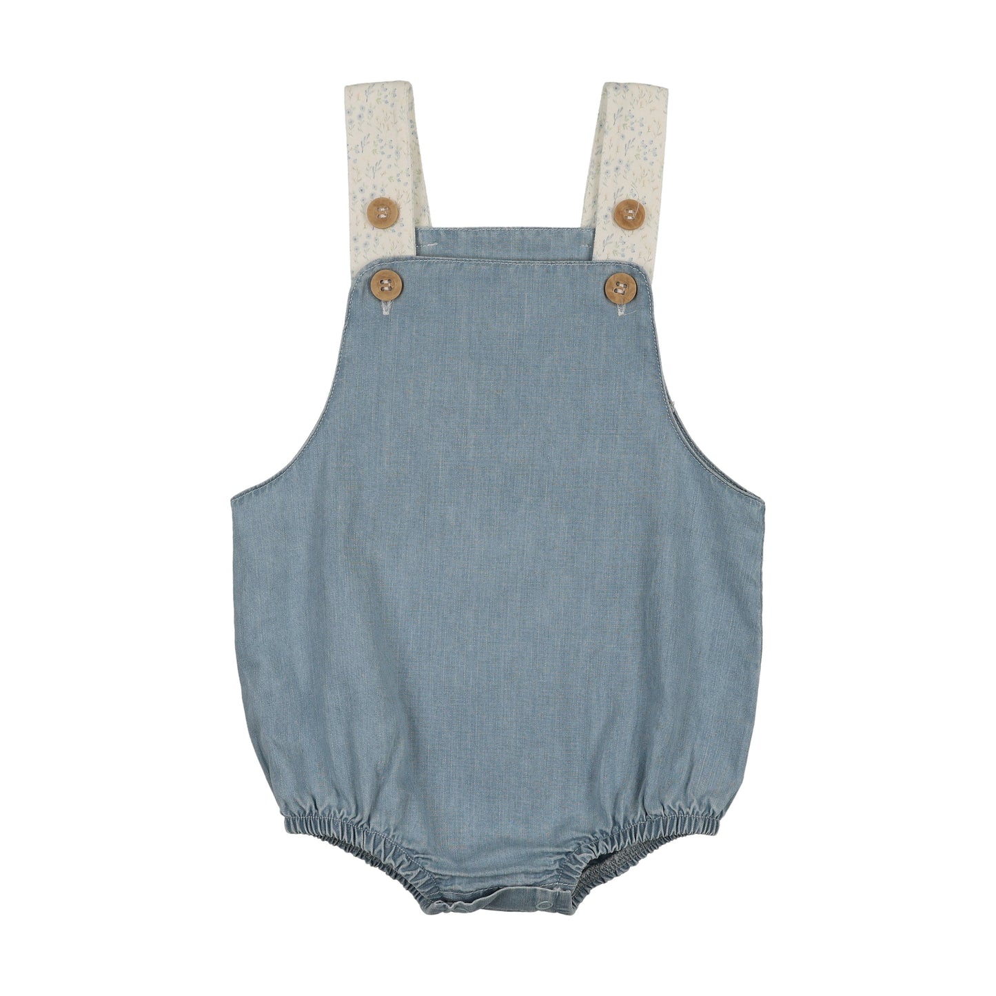 Mon Tresor Daisy Denim Boys Romper