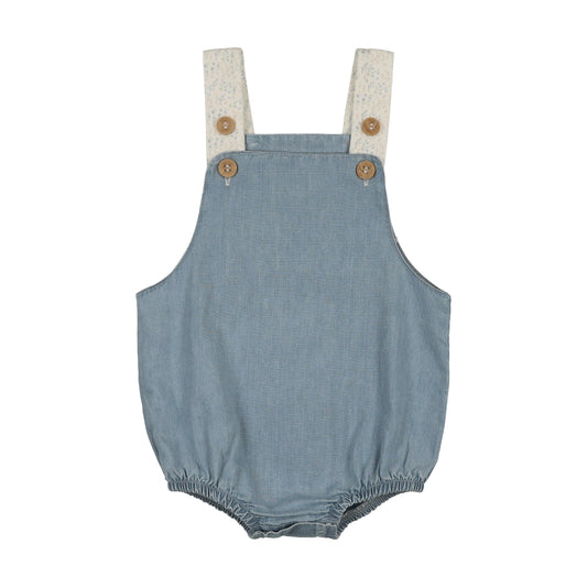 Mon Tresor Daisy Denim Boys Romper