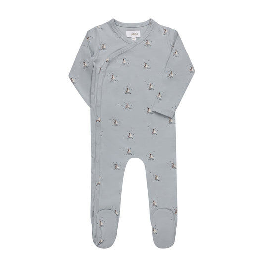 Elys Jersey Cotton Nautical Collection Footie