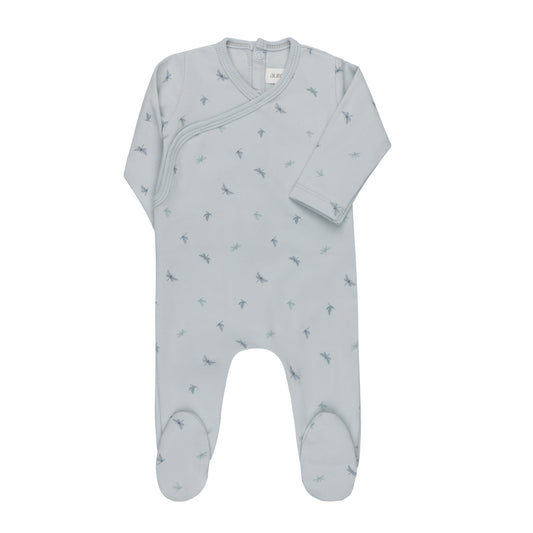 Elys Jersey Cotton Butterfly/Dragonfly Collection Footie