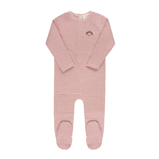 Ely's & Co. - Metallic Stripe Collection Footie