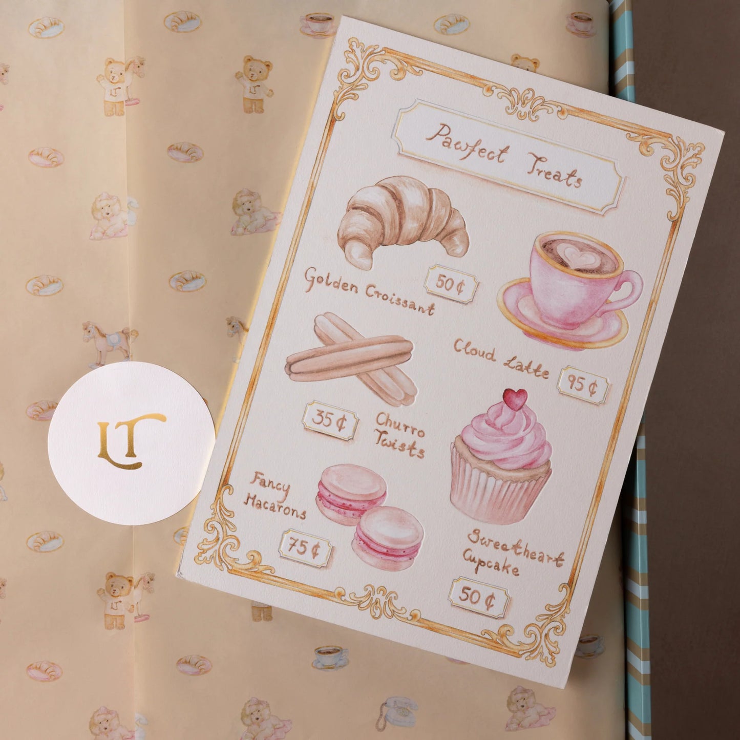 Lil Teddy THE LIL PAWFECT BREW SUGARY PINK