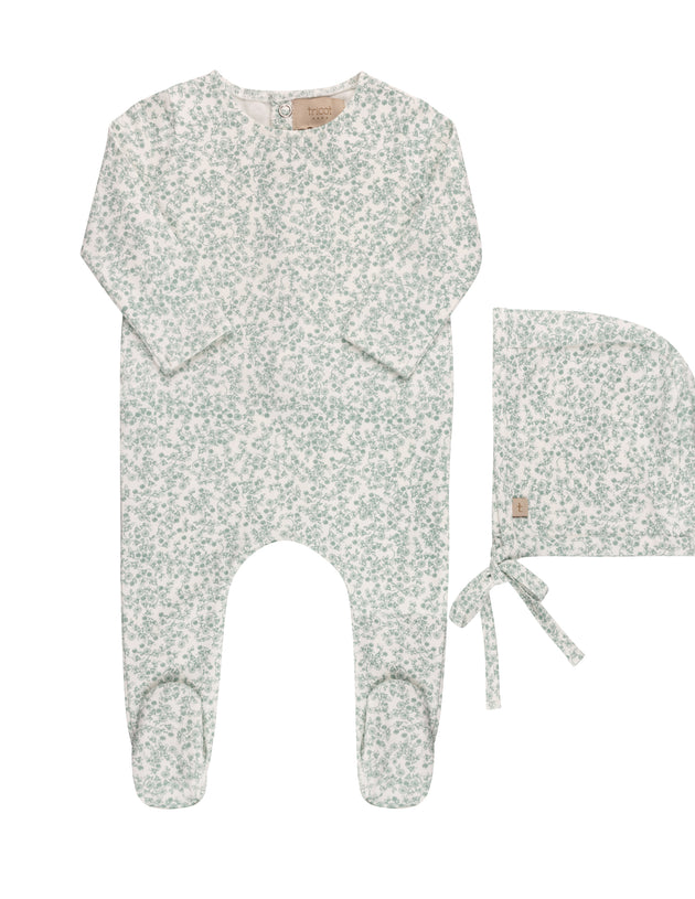 Tricot Bebe - Ditsy Floral Layette Set