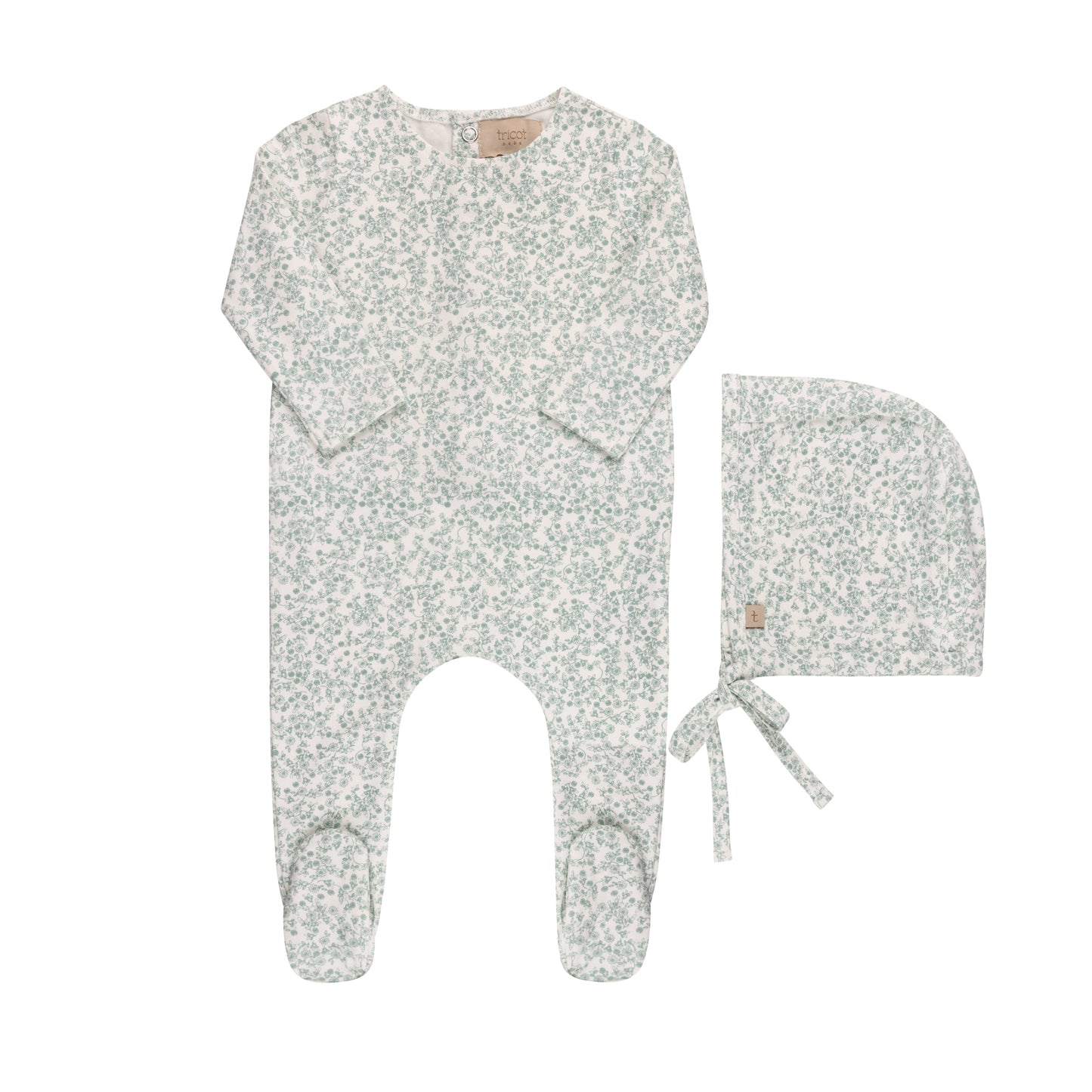 Tricot Bebe - Ditsy Floral Layette Set
