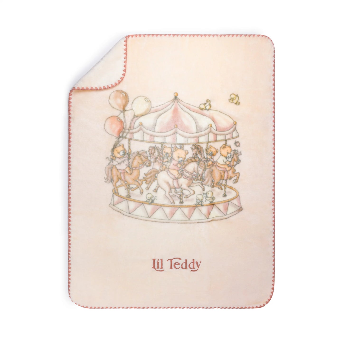 Lil Teddy MERRY GO SNUGGLE SUGARY PINK