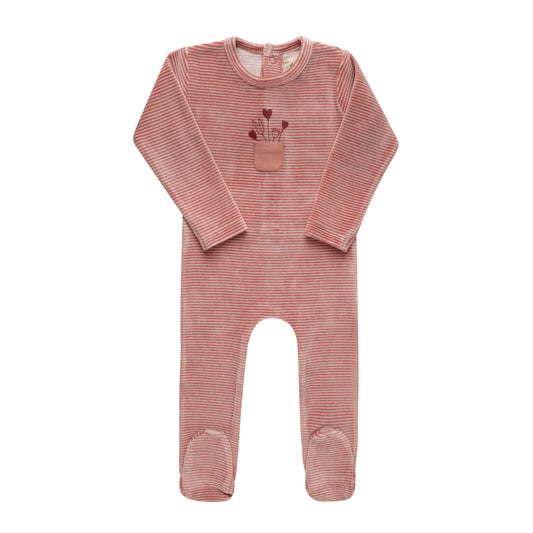 Elys Stripe Collection Footie