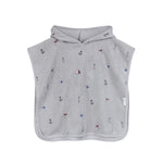 Ely's & Co. - Printed Nautical Terry Poncho