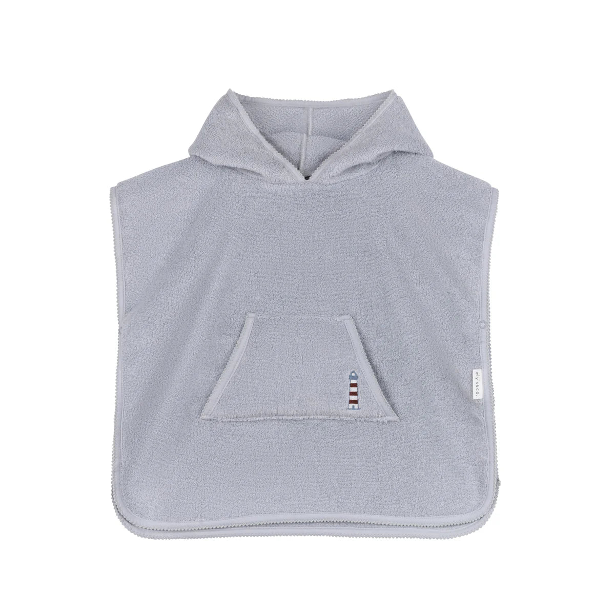Ely's & Co. - Embroidered Nautical Terry Poncho