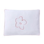 Petit Clair - White Pillow Cover With Embroidery