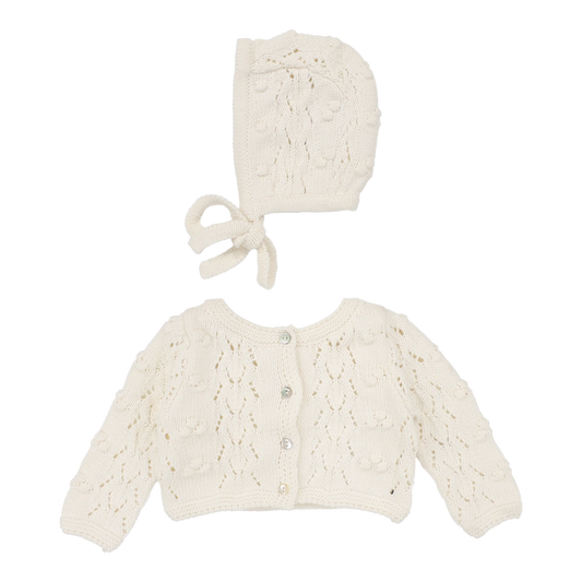 popcorn-weave-cardigan-set