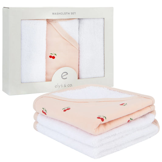 Ely's & Co 3 Pack Washcloth Set