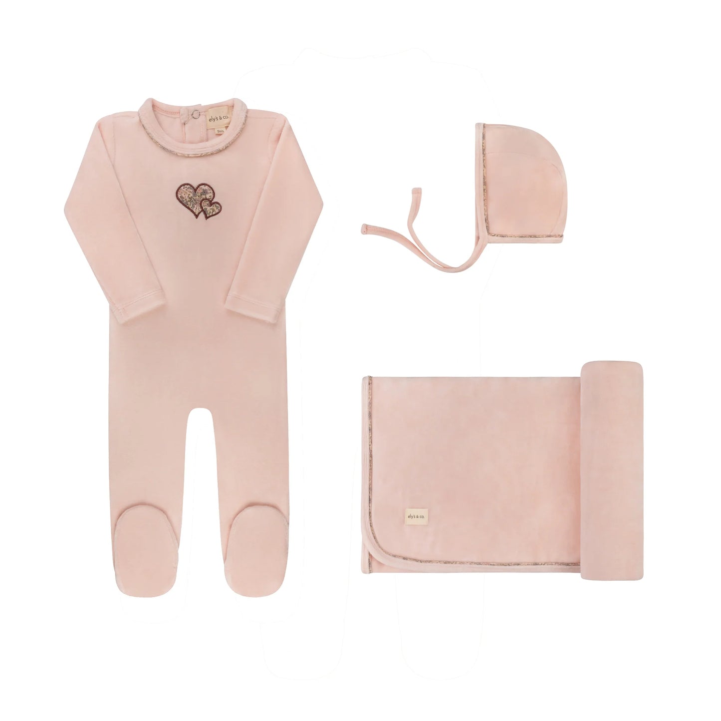 Elys Embroidered Liberty / Berry Collection Take Me Home Set