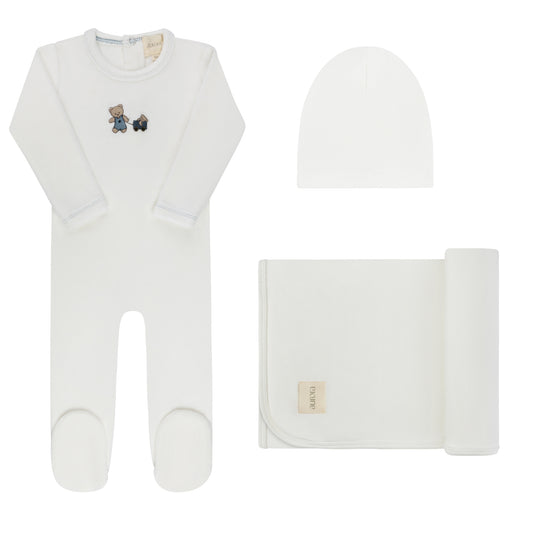 Aurora Embroidered Bear Collection Take Me Home Set