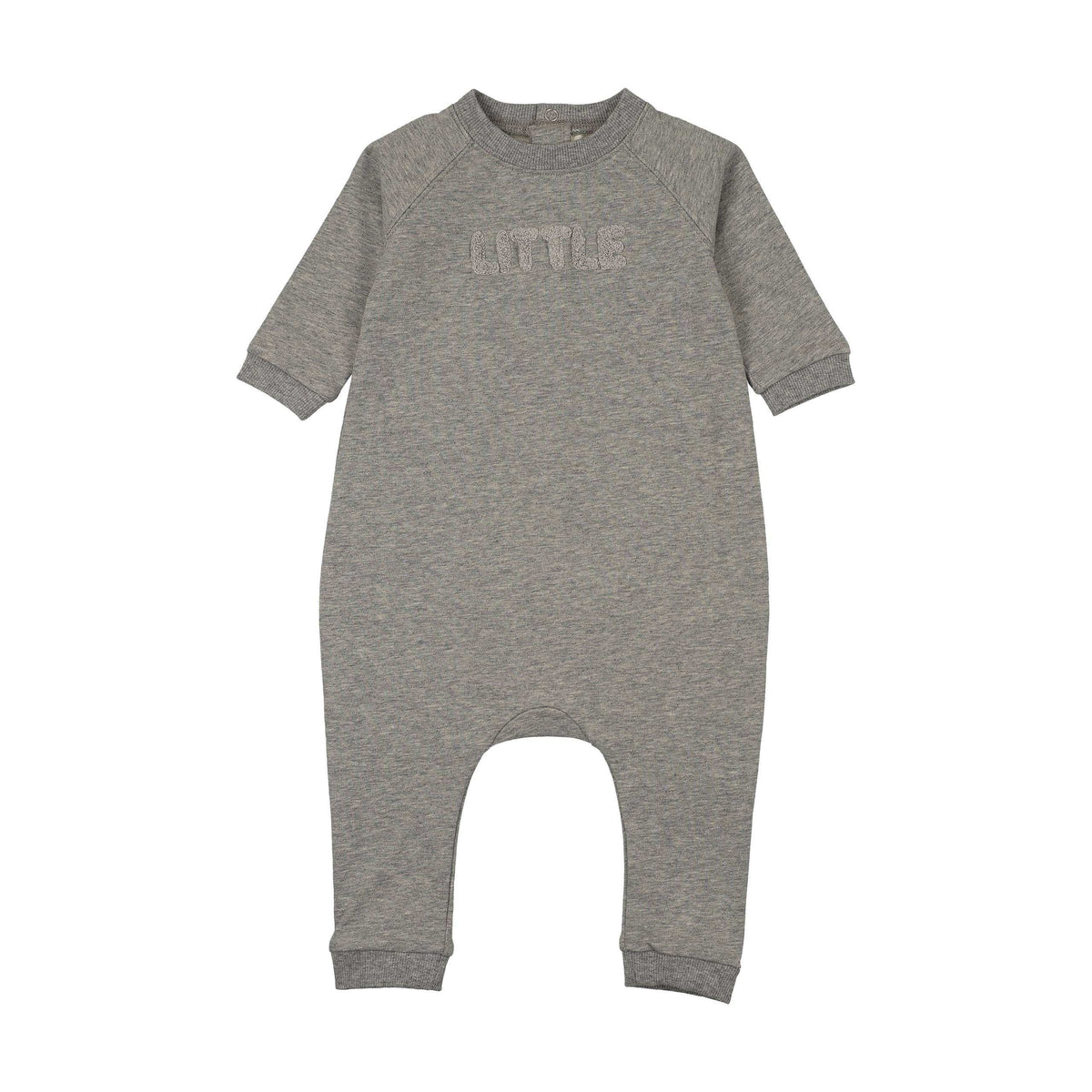 Mema Knits SHERPA WORDART JUMPSUIT