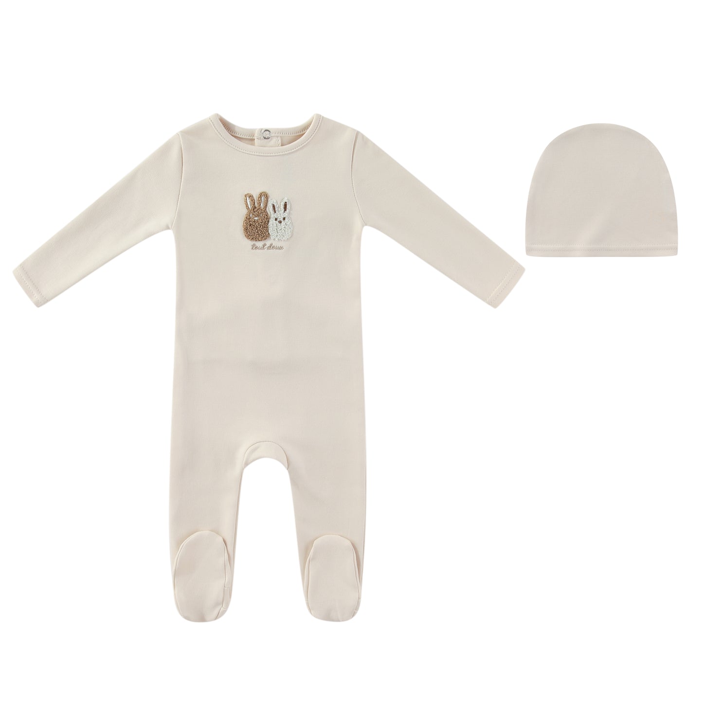 Mini Label Sherpa Bunny Footie