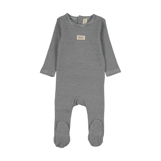 Lil Legs STRIPED BEBE FOOTIE