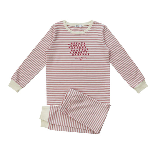 Coco Blanc Pink Striped PJ 12