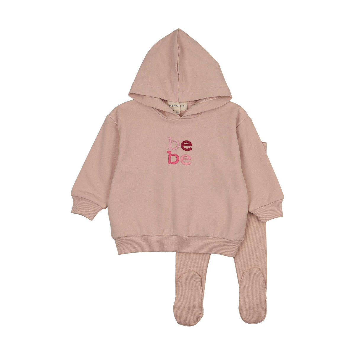 Mema Knits HOODED SWEATSHIRT SET