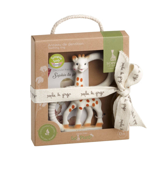 Sophie la Girafe by Calisson Toys. - So’Pure Sophie la girafe Teething Ring