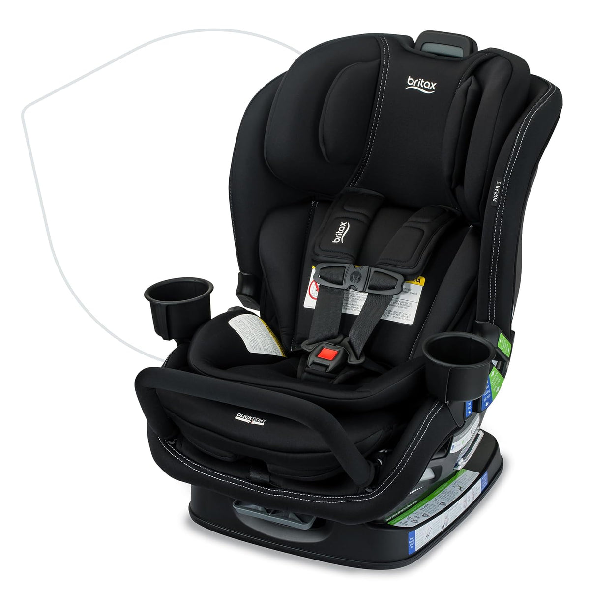 Britax® Poplar® S Convertible Car Seat ClickTight