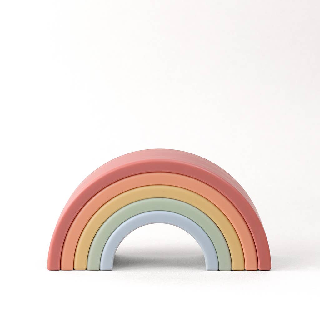 Itzy Ritzy Itzy Ritzy Rainbow Stacker Toy