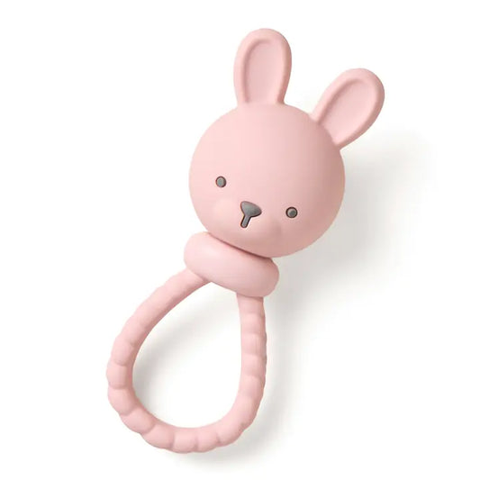 Itzy Ritzy Sweetie Rattle Silicone Teether