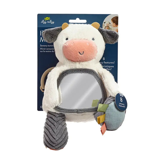 Itzy Ritzy Itzy Bitzy Mirror Sensory Tummy Time Mirror