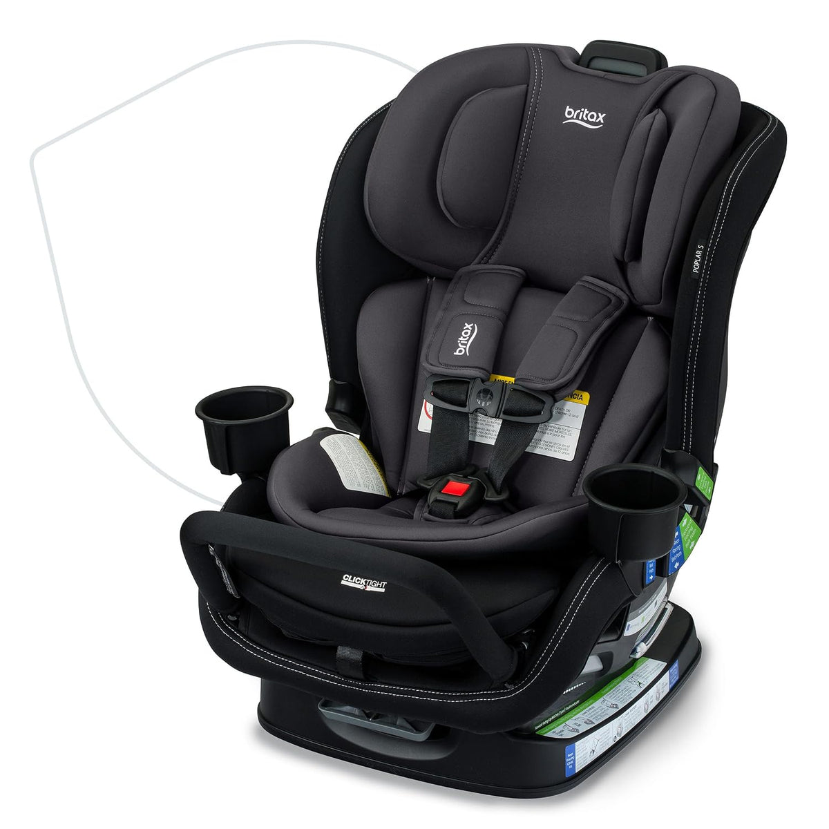 Britax® Poplar® S Convertible Car Seat ClickTight
