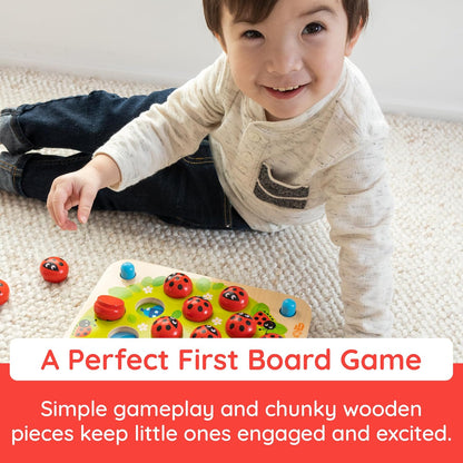 Fat Brain Toys Ladybug's Garden Memory Game