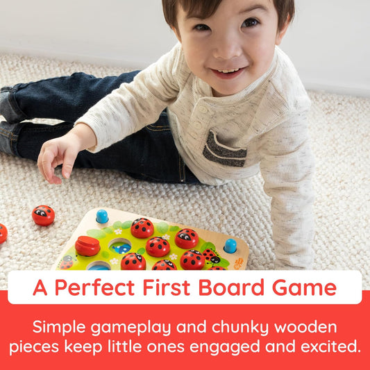Fat Brain Toys Ladybug's Garden Memory Game