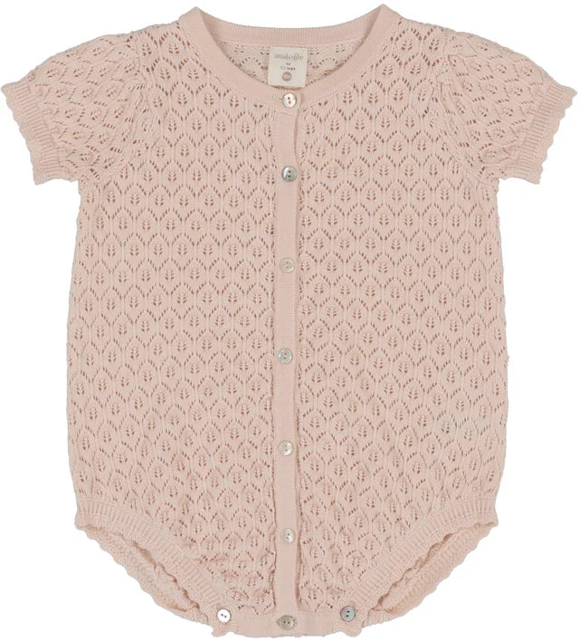 Lil Legs - Knit Girls Romper