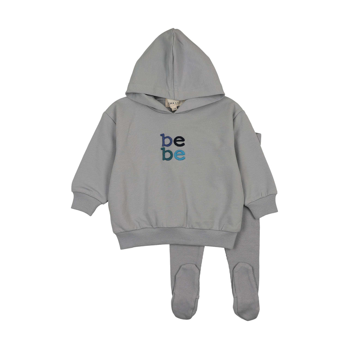 Mema Knits HOODED SWEATSHIRT SET