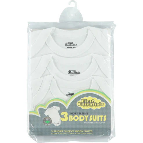 First Essentials - Short Sleeve Onesie