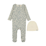 Lil Legs - All Over Floral Footie Set