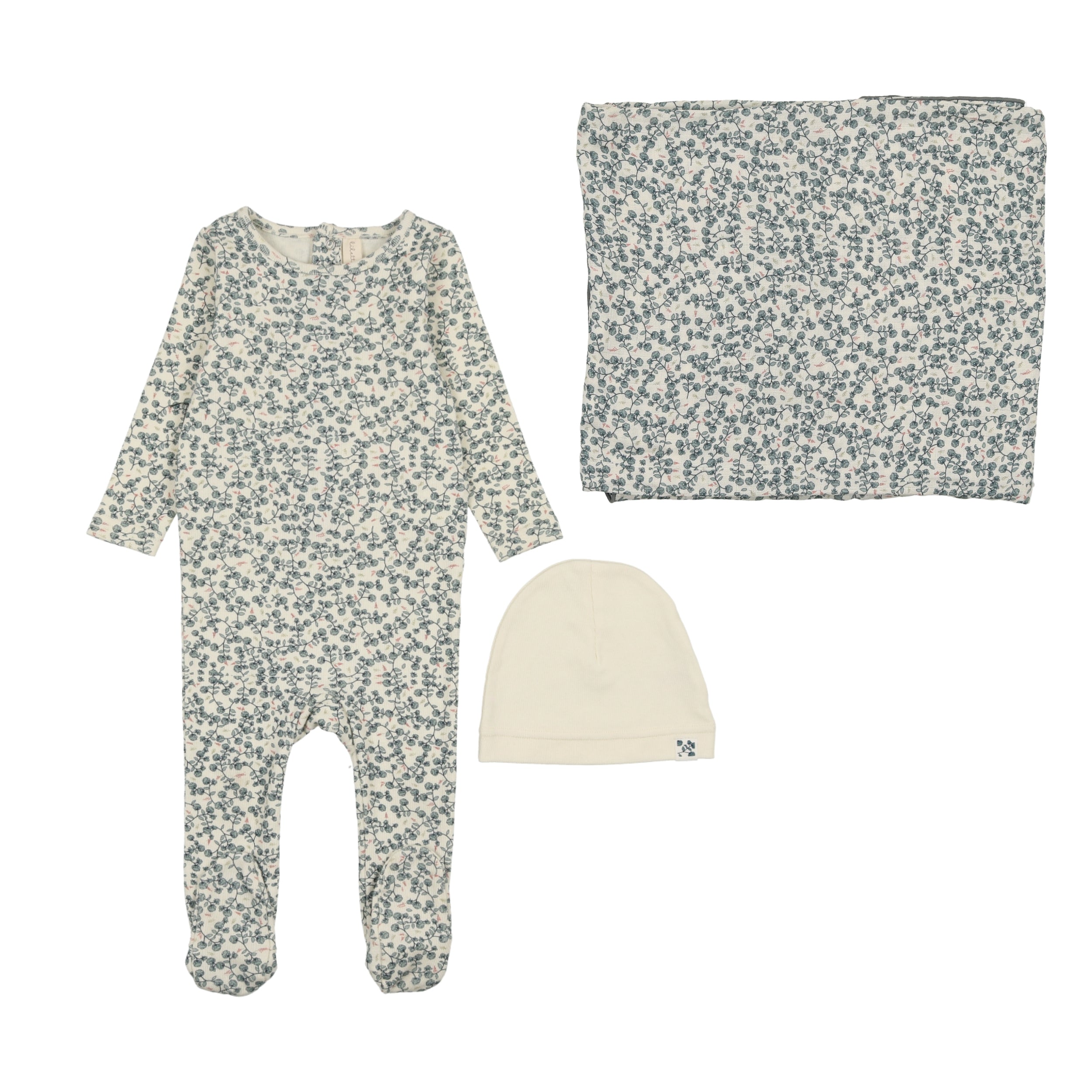 Lil Legs - All Over Floral Layette Set