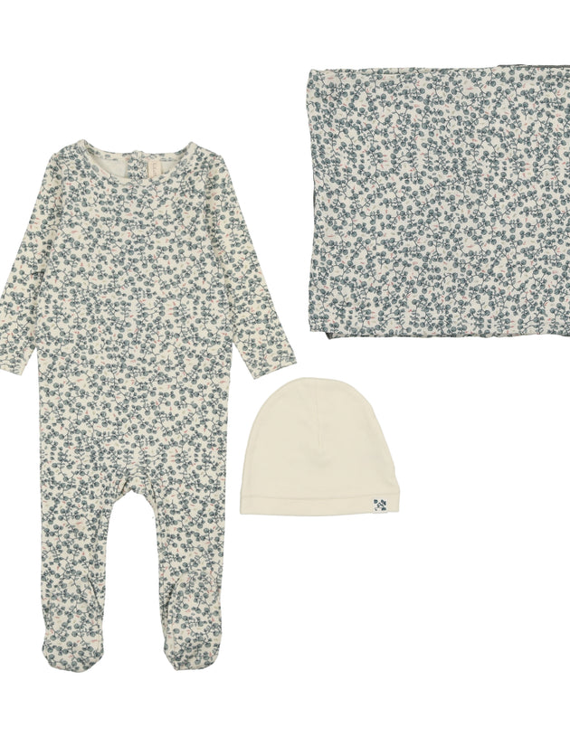 Lil Legs - All Over Floral Layette Set