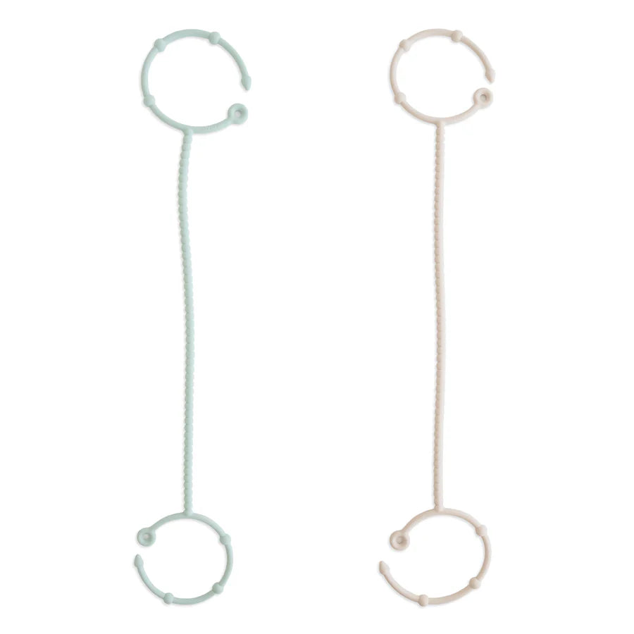 Mushie Adjustable Silicone Strap - 2 Pack