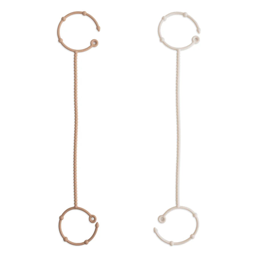Mushie Adjustable Silicone Strap - 2 Pack