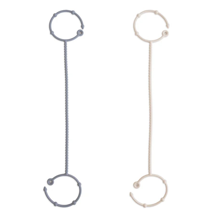Mushie Adjustable Silicone Strap - 2 Pack