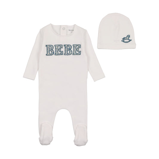 Bee & Dee - Bebe Ditsy Footie|Beanie