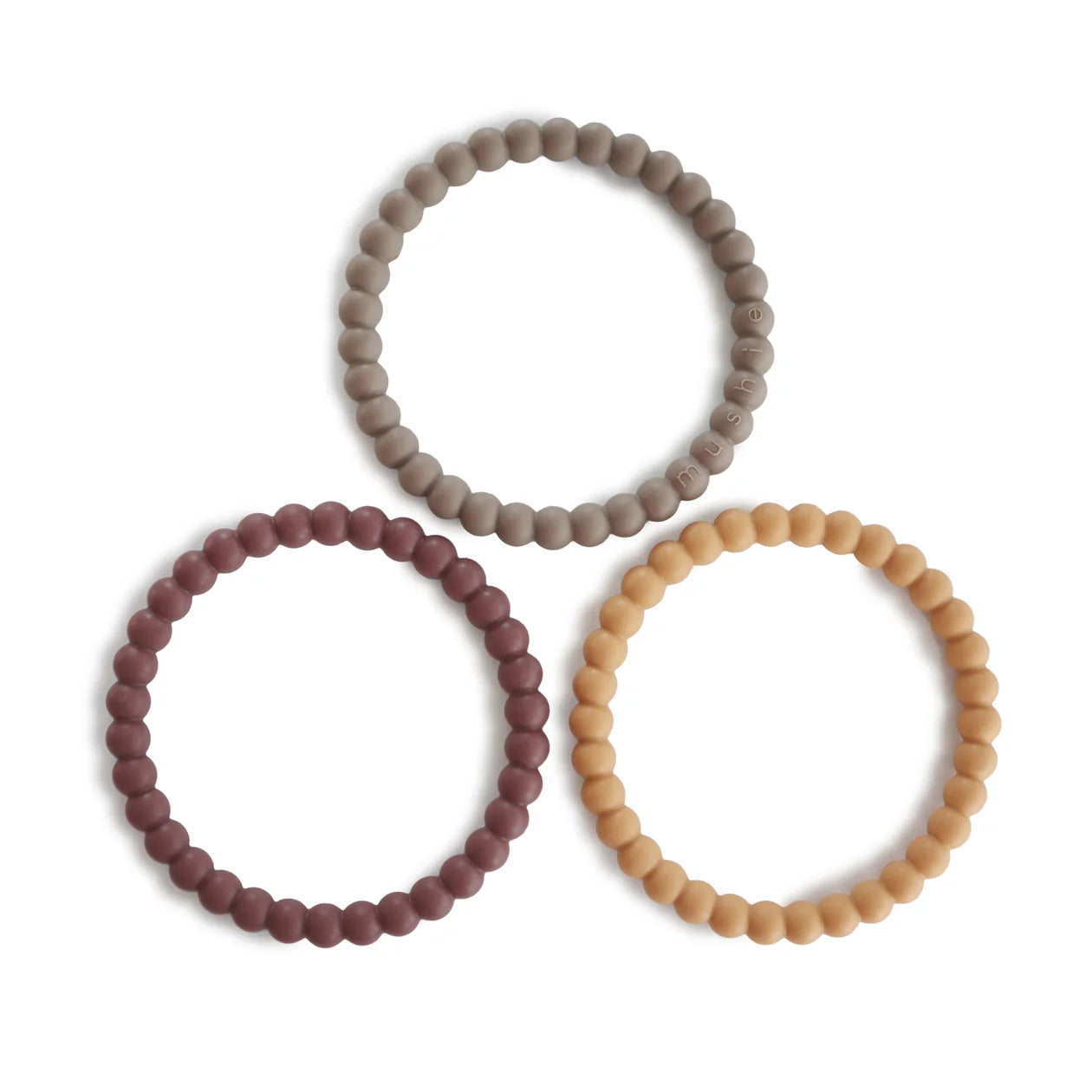 Mushie Pearl Teething Bracelet