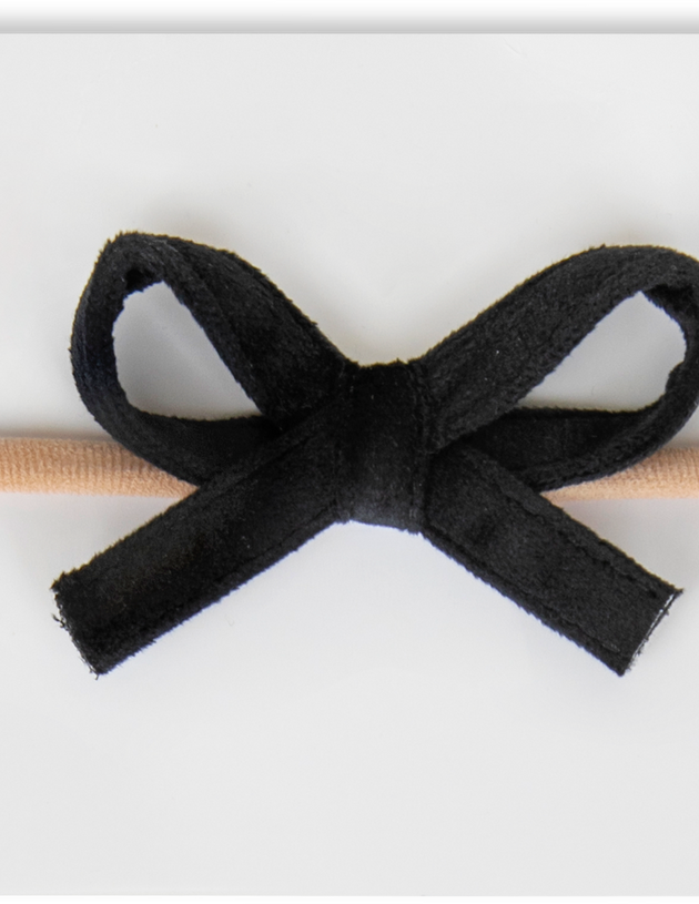 Adora - Mini Velvet Bow Headband