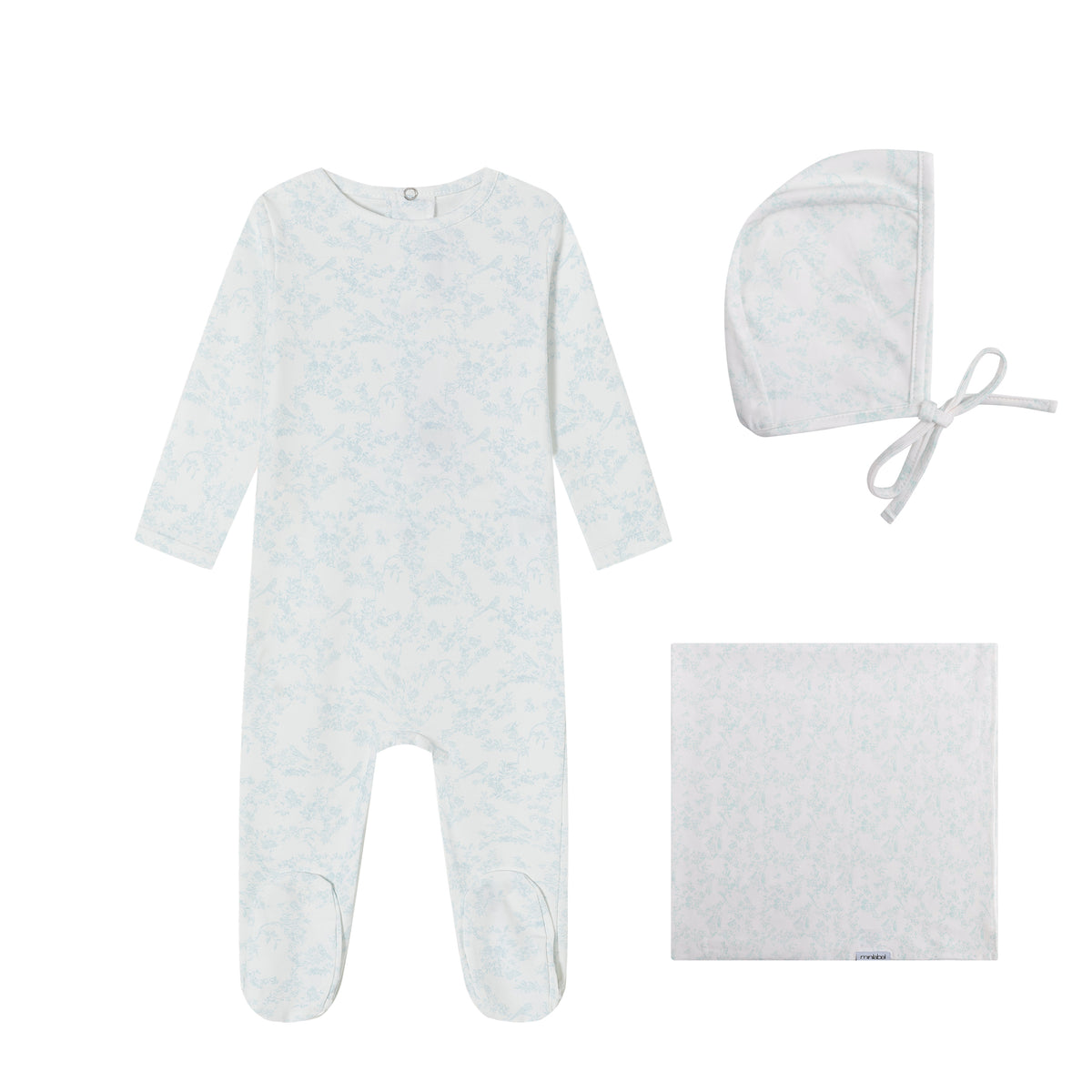 Mini Label Toile Butterfly/Bird Set