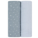 Ely's & Co. - 2 Pack Muslin Swaddles